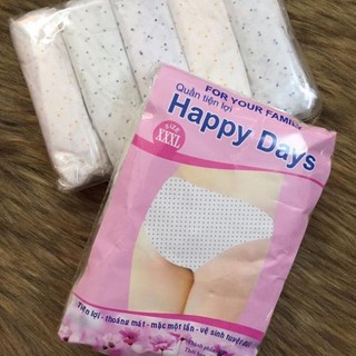 Gói 5 chiếc quần lót giấy ( có 4 size ) sexy ྇