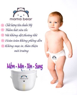 Bỉm trần Mama bear . M/L/Xl 50 miếng
