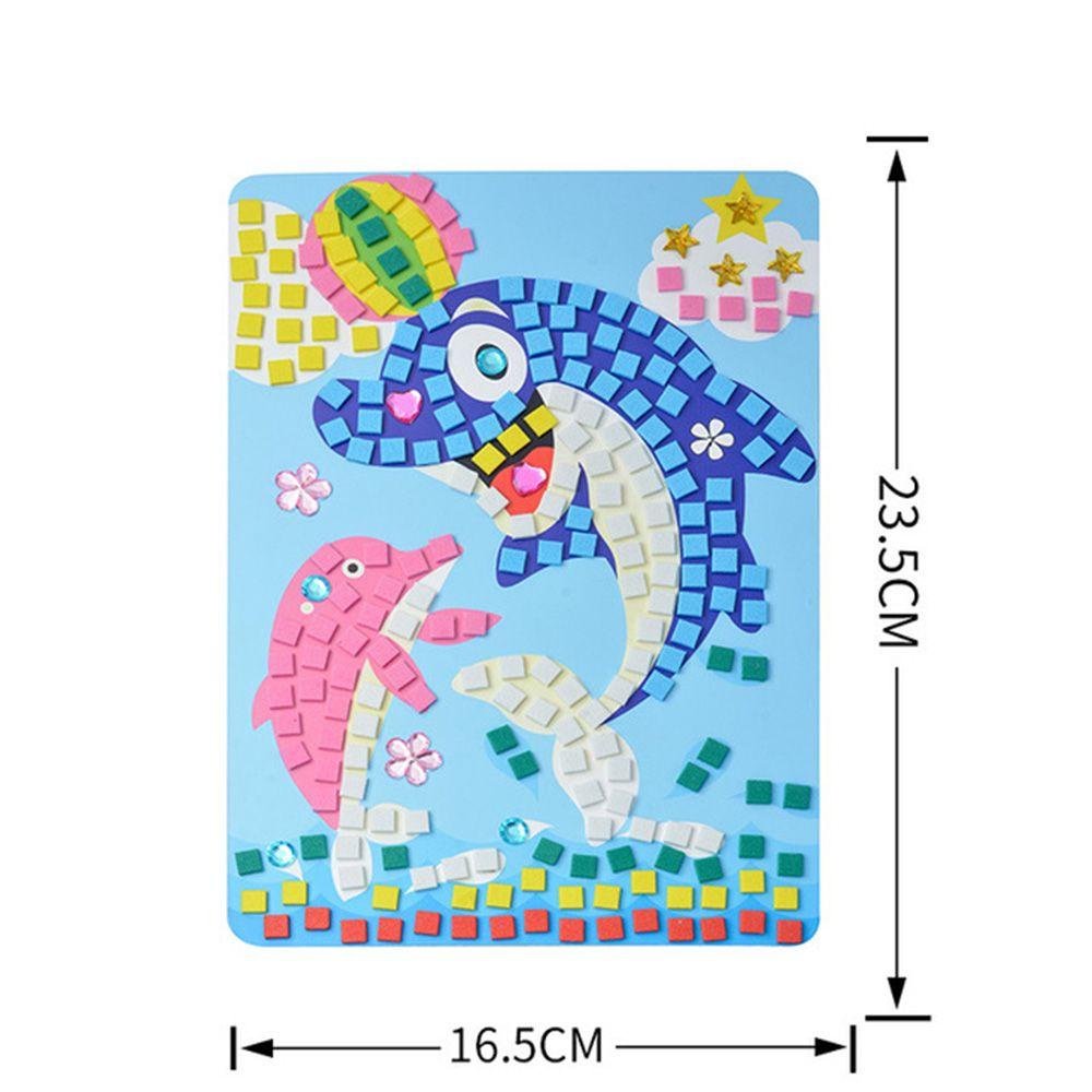 Đồ Chơi Xếp Hình Cầu Vồng Vui Nhộn|Đồ Chơi Xếp Hình Động Vật 3D Bằng Xốp Dễ Thương Cho Bé