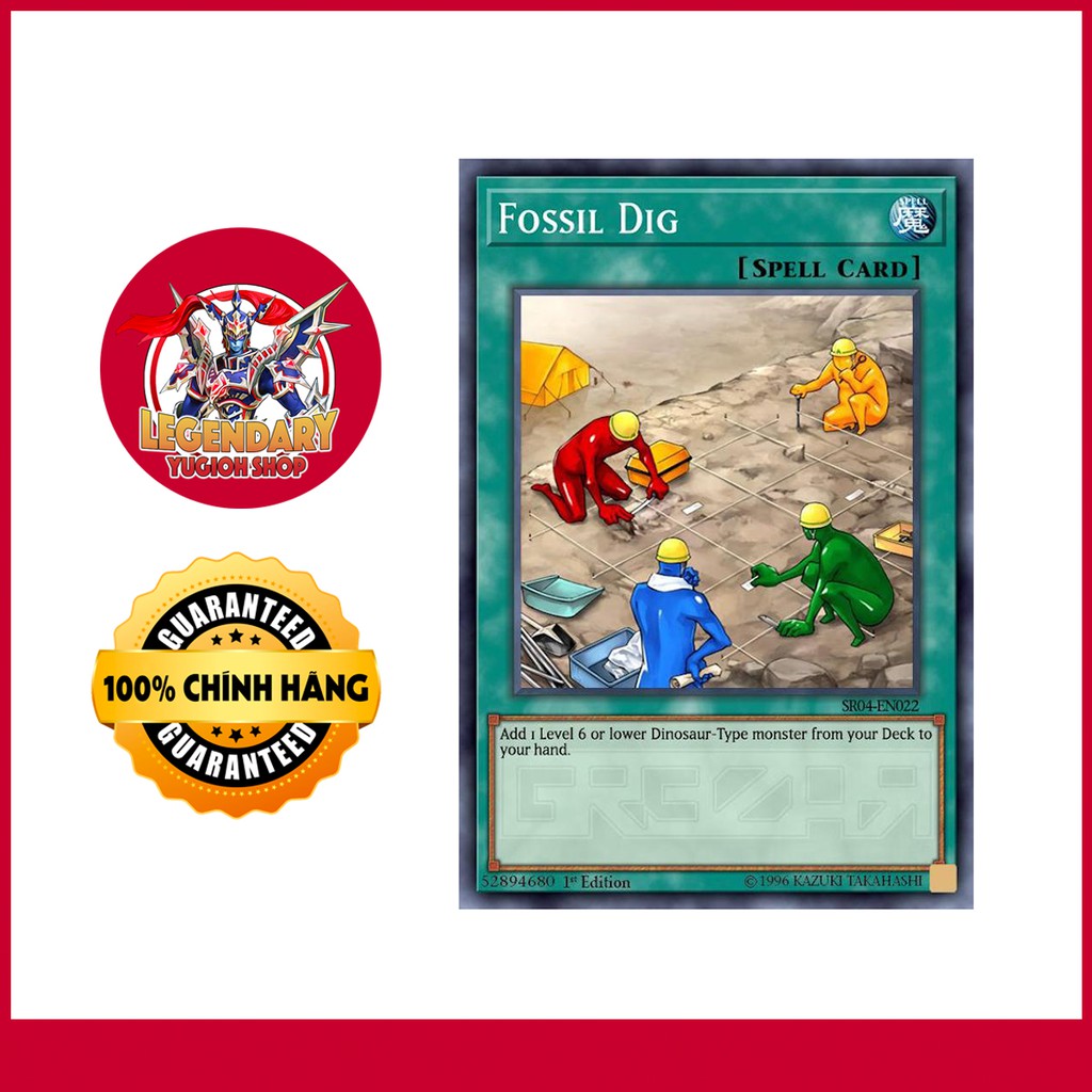 [EN][Thẻ Bài Yugioh Chính Hãng] Fossil Dig