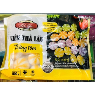 Viên thả lẩu trứng tôm lc 500g