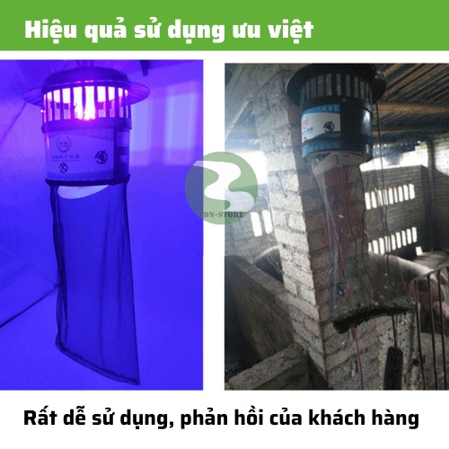 Đèn bắt muỗi hông ngoại cho trang trại gia xúc gia cầm DN37