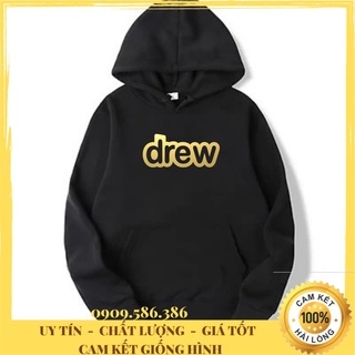 Áo hoodie nỉ ngoại - Áo khoác unisex drew nam nữ