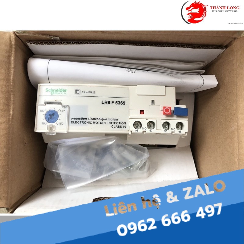 Rơ le nhiệt Schneider; LR9F5369 (9-150A)