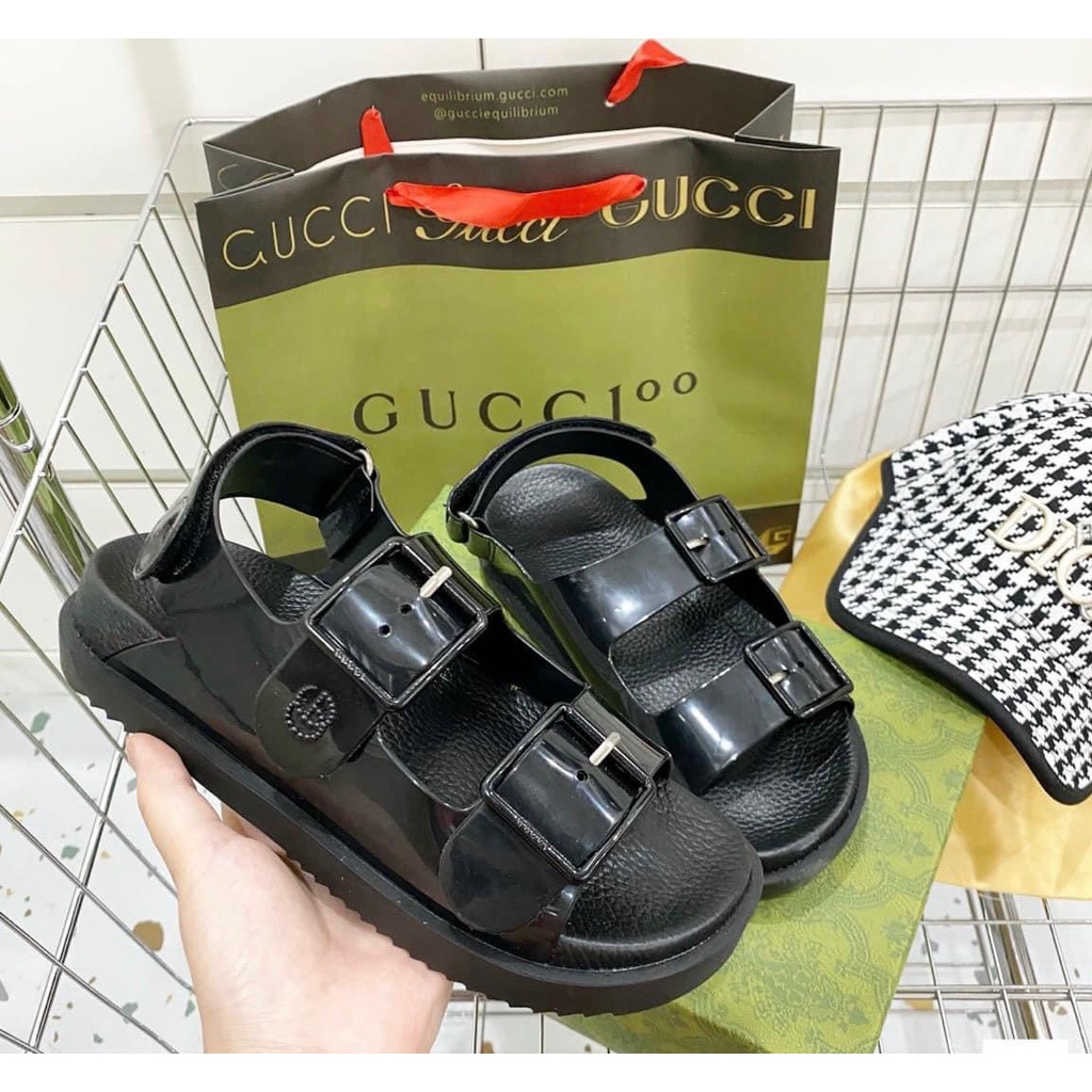 Sandal nhựa cao cấp full box 2 màu