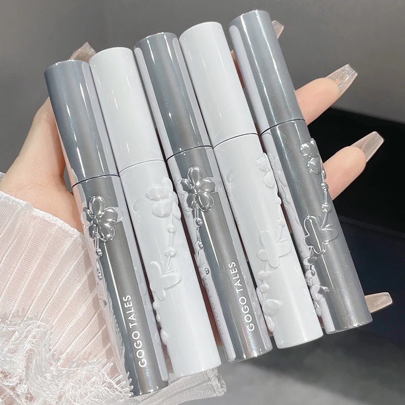 Son kem bóng khắc hoa Gogo Tales mềm môi căng mọng môi Water Light Embossed Lip Glaze Gogotales GT345 GOGO97