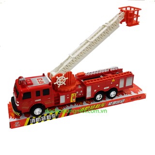 Đồ chơi xe cứu hỏa chạy đà có thang dài