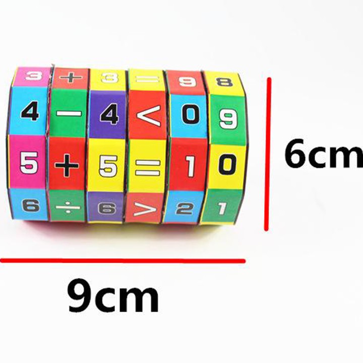 Khối RuBic toán học bảng tính