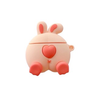 Case Airpods 1/2/pro Mông Thỏ Trái Tim