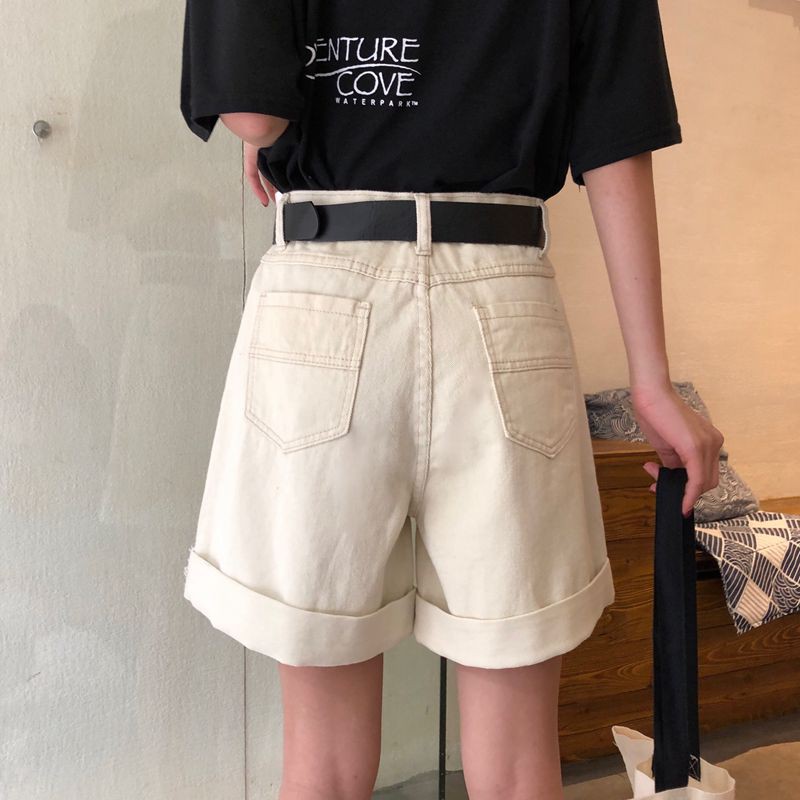 [Size S] Quần shorts jean nữ lưng cao Ulzzang QNJ44