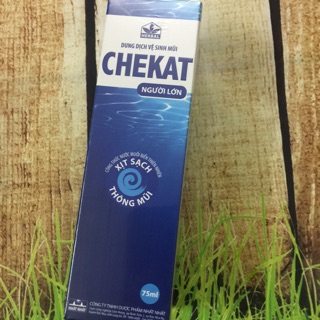 DUNG DỊCH VỆ SINH MŨI CHEKAT NGƯỜI LỚN