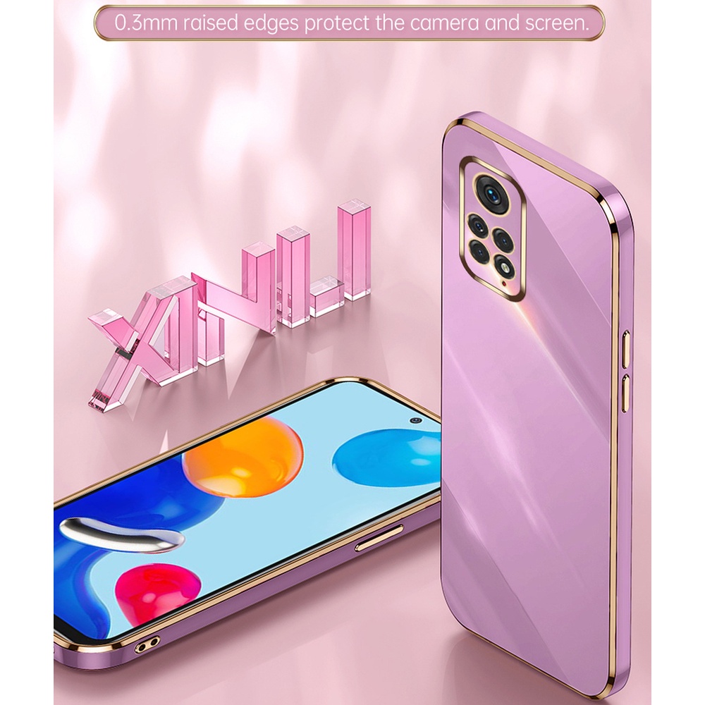 Ốp Điện Thoại Silicon Tráng Gương Cho Xiaomi Redmi Note 11 Pro + 5G Note 11 Pro Plus 11S Note11 Note11S Note11Pro 4G 5G