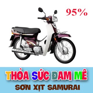 Combo sơn Samurai màu tím Dream .