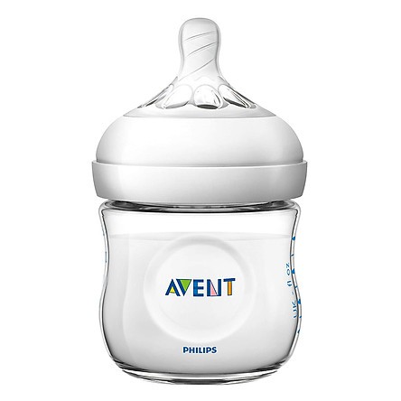 [CHÍNH HÃNG] Bình Sữa Mô Phỏng Tự Nhiên Philips Avent - 125ml. Tặng kèm tấm lót chống thấm cho bé