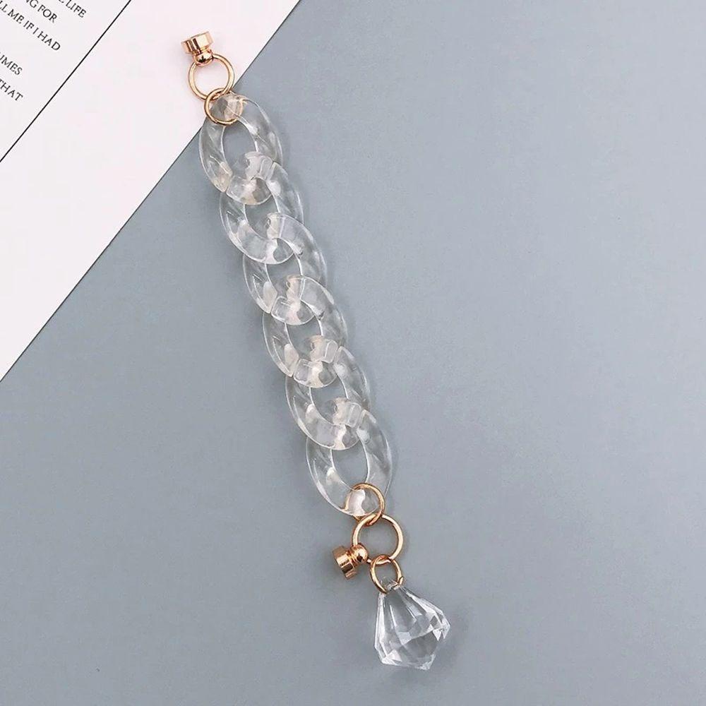 Dây Xích Hình Bướm Trang Trí Điện Thoại Sang Trọng|Móc Khóa Điện Thoại Hình Chìa Khóa DIY