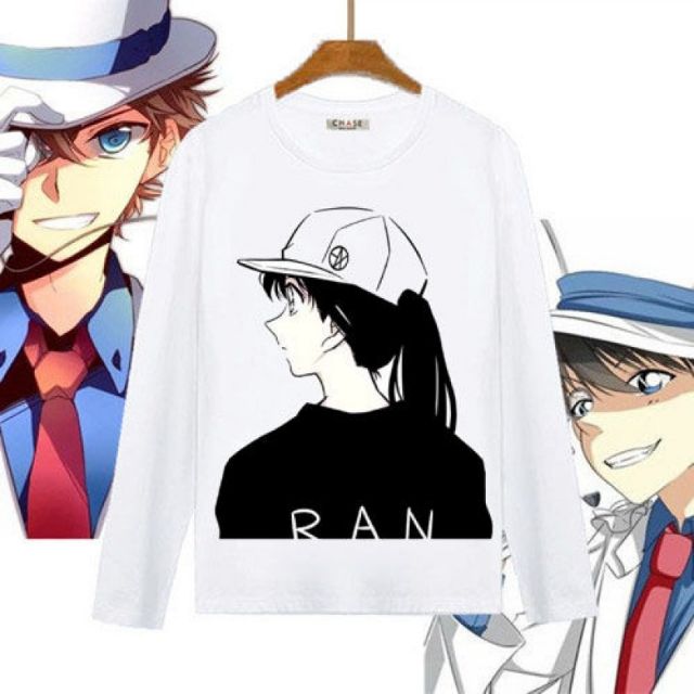 Áo Sweater Dài Tay Thám Tử Lừng Danh Conan, Kaito Kid Mẫu Đẹp Cực Hot