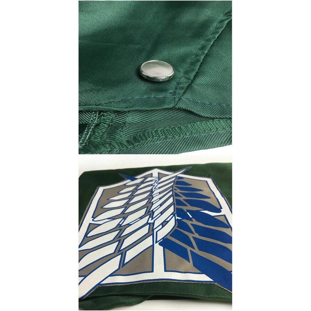 Áo choàng cosplay đội trinh sát - AOT - Baystore