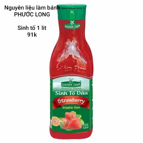 Sinh tố Dâu GOLDEN FARM - 1 Lít (0351)