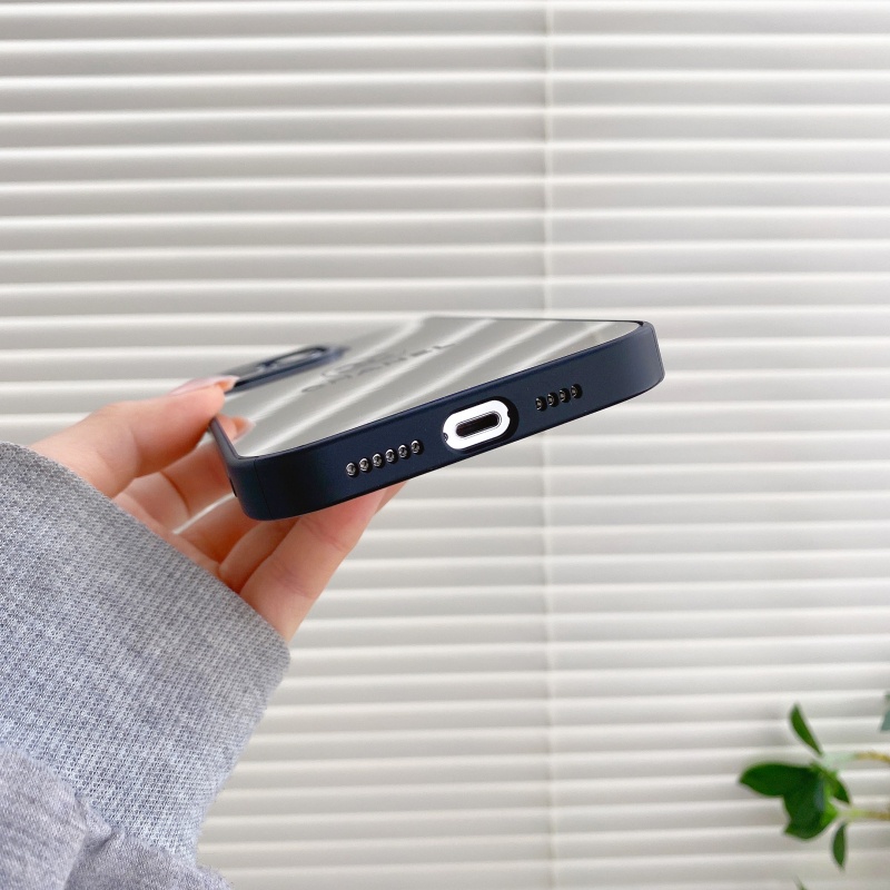 Ốp Điện Thoại Mặt Gương Chống Sốc Chống Rơi Cho iPhone 13 12 11 Pro Max XS XR X