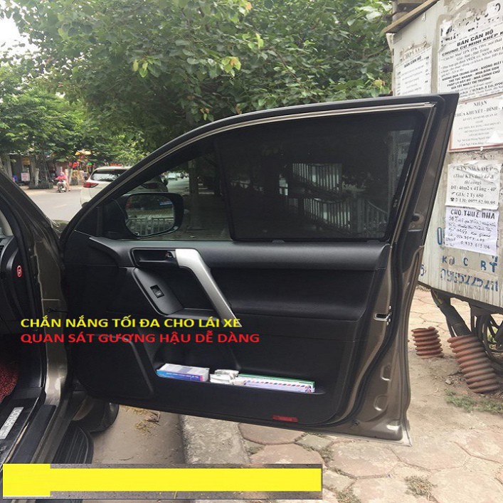 Rèm che nắng nam châm Toyota Prado 2011 - 2021