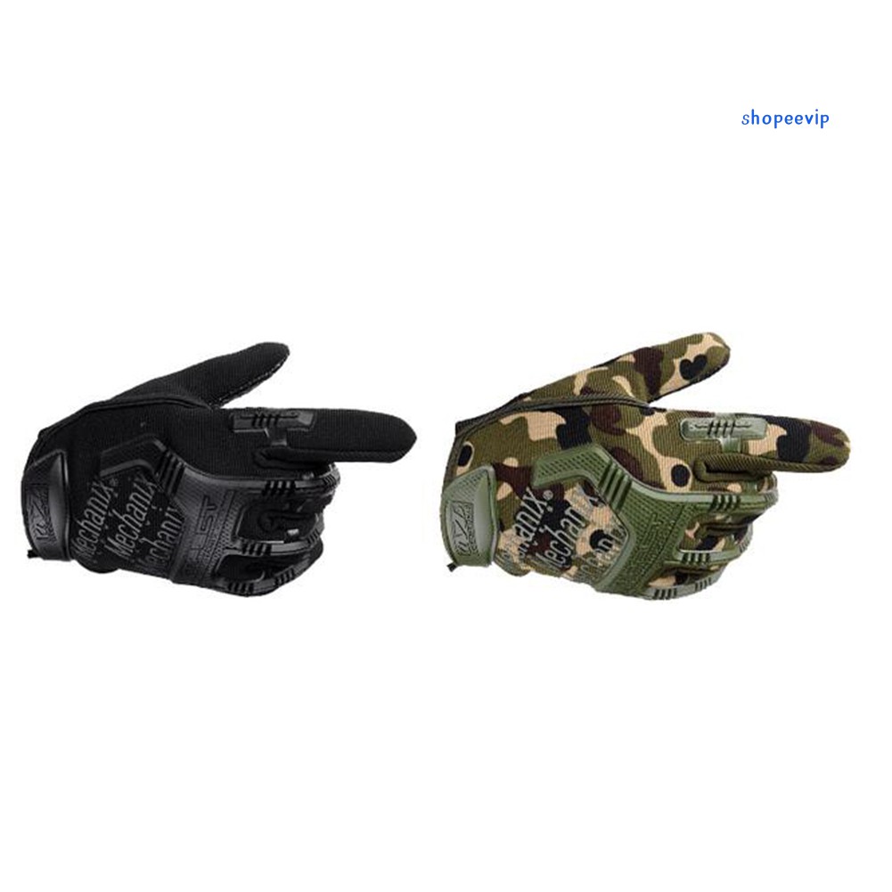 SPVP Men Anti Slip Military Tactical Shooting Hunting Bike Sports Full Finger Gloves