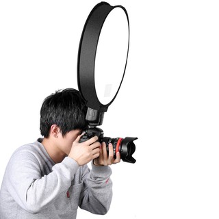 Hộp khuếch tán ánh sáng cho đèn flash máy ảnh hình tròn 40cm
