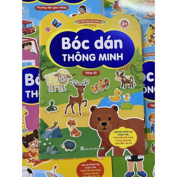 Set bóc dán thông minh dành cho bé từ 2 tuổi