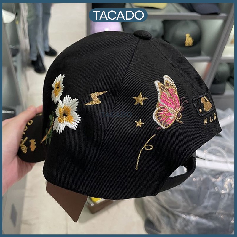 Mũ lưỡi trai nữ thêu chữ NY chất form cứng cáp hàng xuất trẻ trung năng động cá tính MU02 TACACO