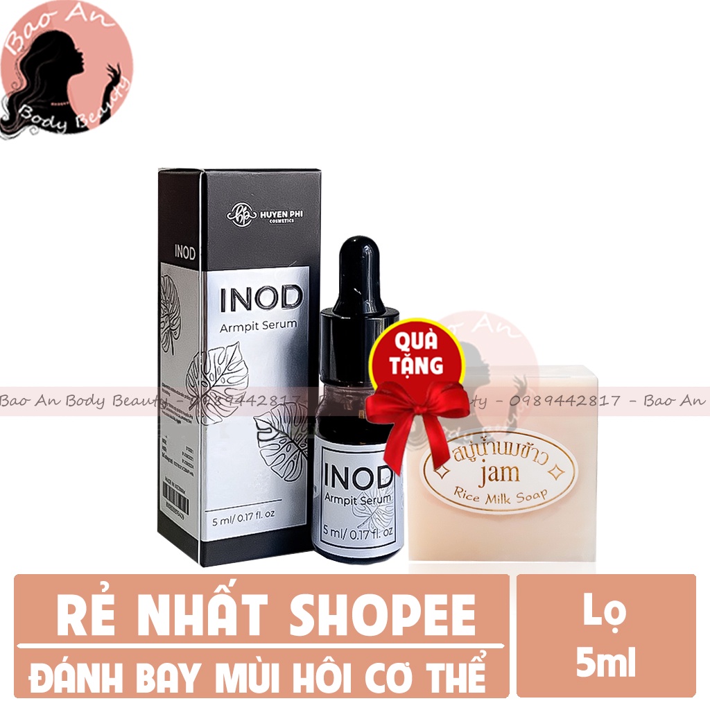 Serum Dứt Điểm Hôi INOD Huyền Phi - Hết Hôi Chân Nách Thâm Nách Sau Lần Đầu Sử Dụng