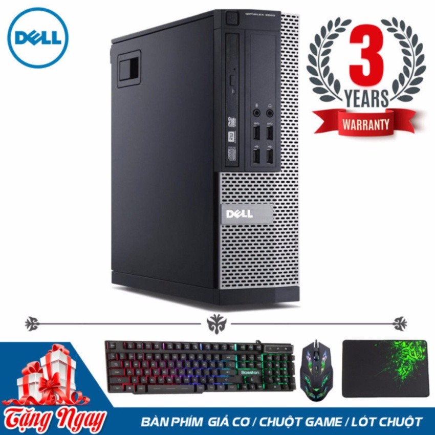 Máy tính đồng bộ Dell Optiplex 9020 SFF ​​​​​​​(Core i3 4160, Ram 8GB, SSD 120GB) + Quà Tặng - Hàng Nhập Khẩu | BigBuy360 - bigbuy360.vn