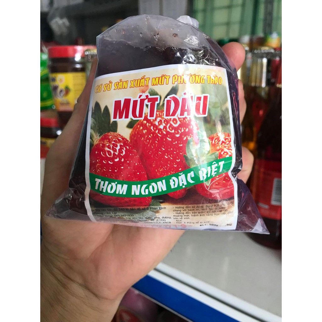 Mứt dâu Phương Thảo 500g