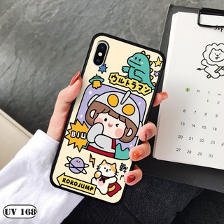Ốp lưng nhám Iphone xs max - in hình