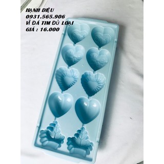 Khuôn Đá Vĩ Tim Đủ Loại