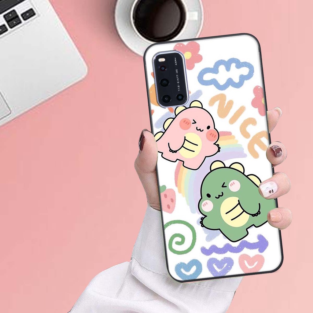 Ốp lưng Vivo V19 in hình khủng long , gấu nâu xinh xắn, siêu cute  mà còn vô cùng RẺ -ĐẸP