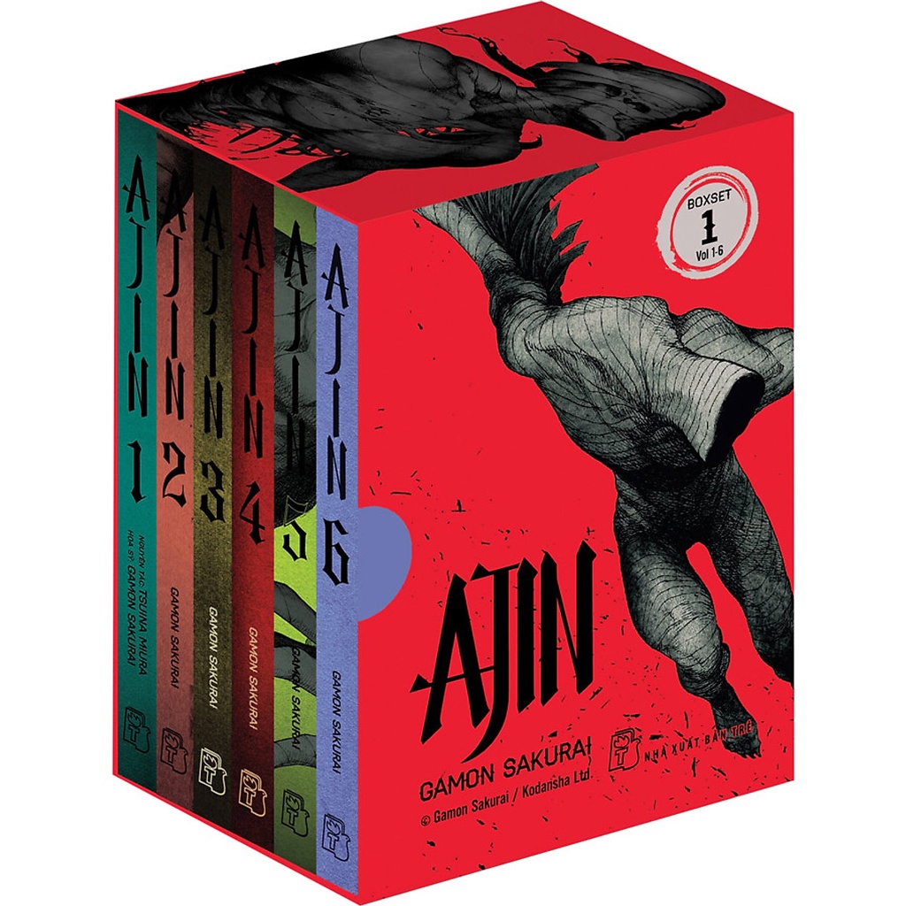 Sách-Ajin - Boxset (Tập 1 Đến Tập 6)
