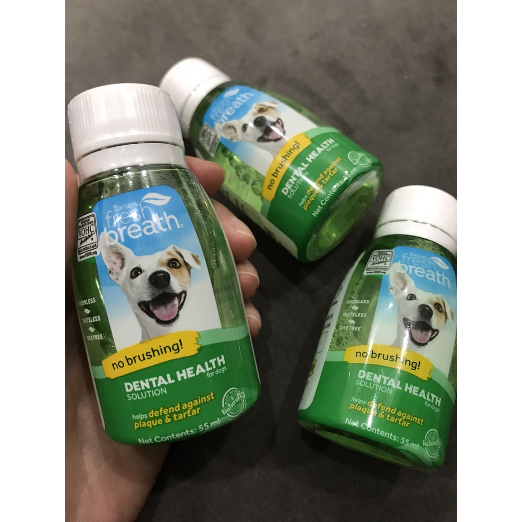 🐶🥛 NƯỚC VỆ SINH RĂNG MIỆNG CHO CHÓ 55ML 🐶🥛