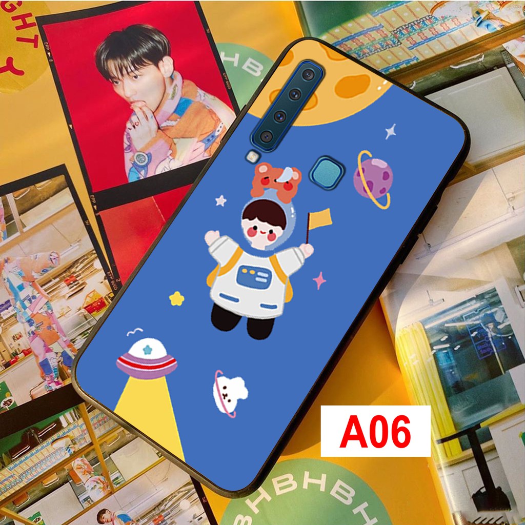 ỐP LƯNG SAMSUNG A7 2018-SAMSUNG A9 2018 IN HÌNH THÁM HIỂM MẶT TRĂNG SIÊU HOT