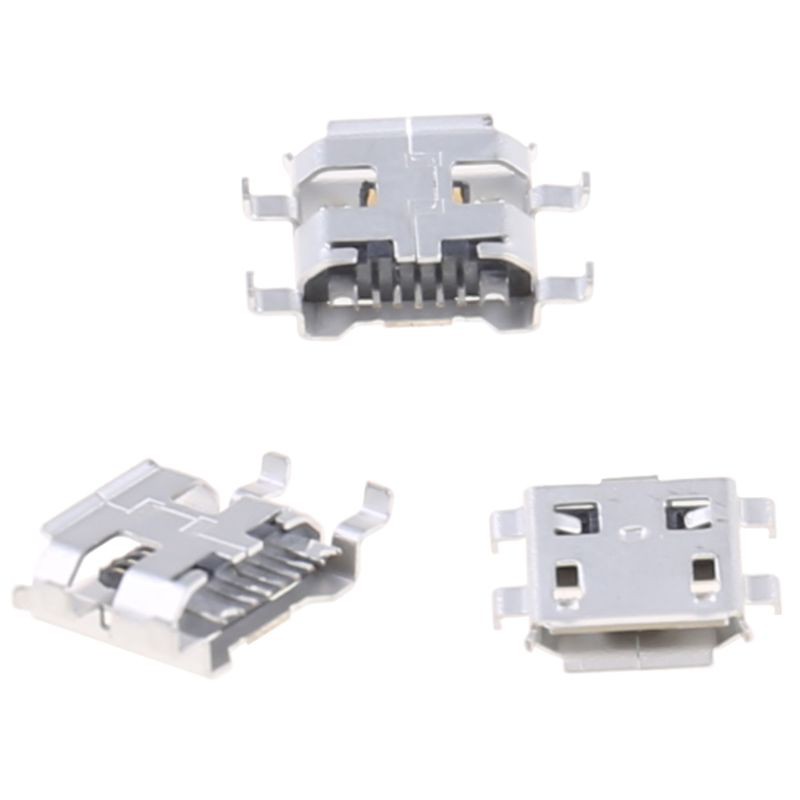 Bộ 10 đầu nối Micro Usb Type B 5 chân 0.72mm cao cấp cho máy tính bảng / điện thoại