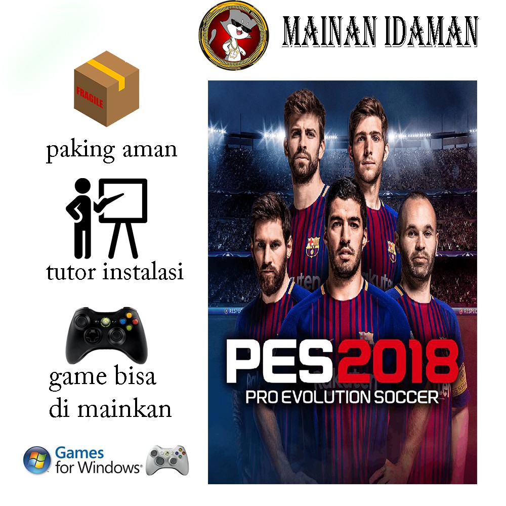 Miếng Dán In Hình Game Pes 2018 Độc Đáo