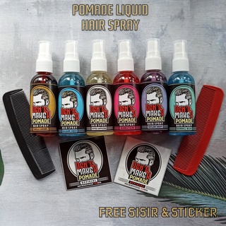 Image of Pomade Cair / Pomade Liquid / Pomade Spray Den's Maker 60 ml