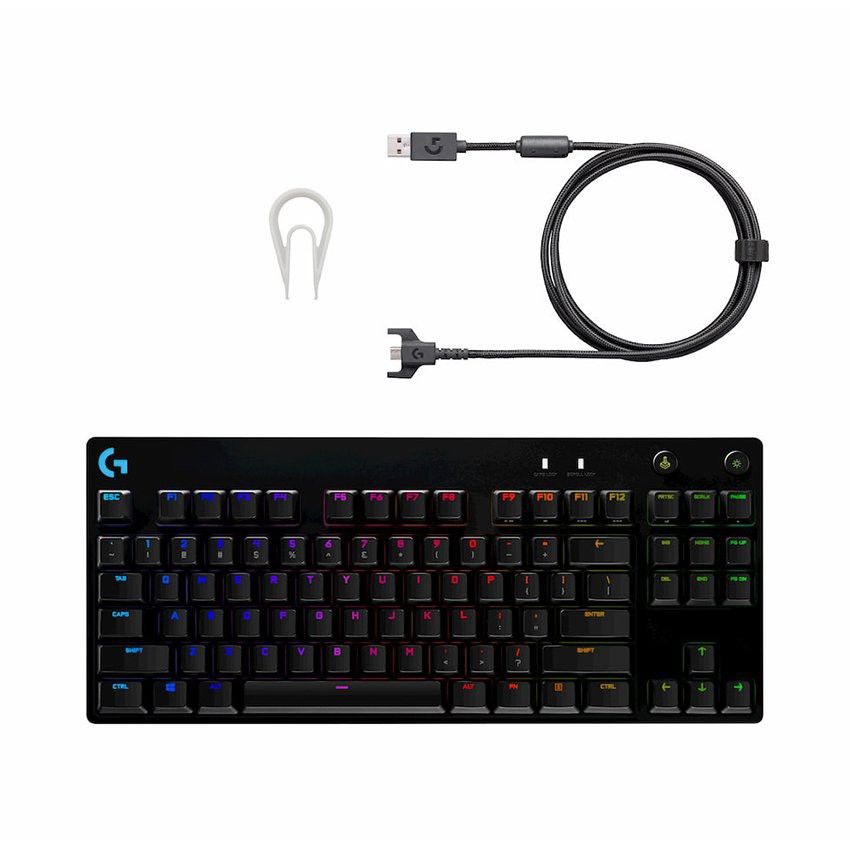 Bàn phím cơ Logitech G Pro X RGB - HÀNG CHÍNH HÃNG