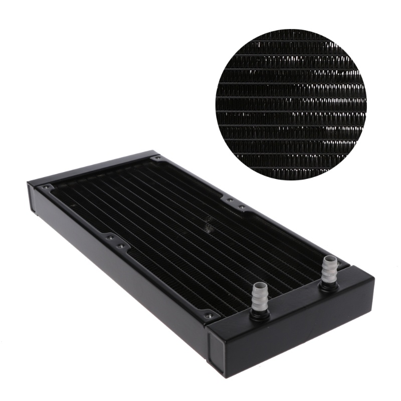 Hệ Thống Làm Mát Bằng Nhôm 12 Hàng 240mm Chất Lượng Cao DIY