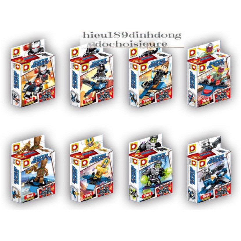 Lắp ráp xếp hình siêu anh hùng 9096