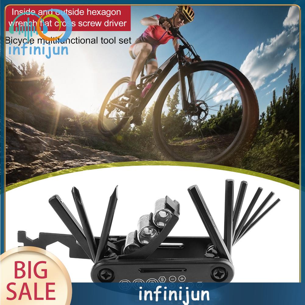 Bộ Dụng Cụ Sửa Chữa Xe Đạp 16 Trong 1 Tiện Dụng