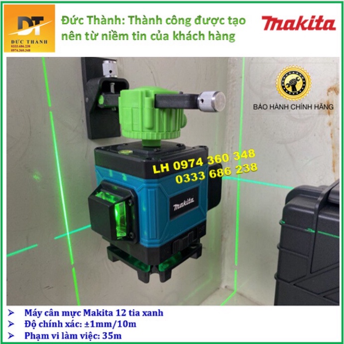 Siêu hot Máy cân mực 12 tia xanh - MAKITA.