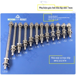 Giác hút chân không smc đầu lắp 7mm phụ kiện chân giác hút chân không