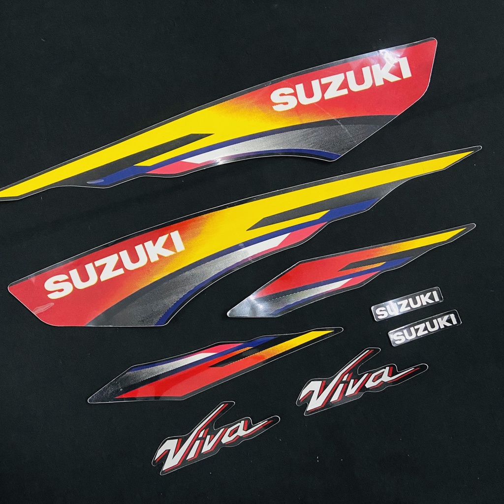 TEM DÁN XE SUZUKI VIVA 3 LỚP CAO CẤP NHƯ ZIN CỰC CHẤT TRỌN BỘ