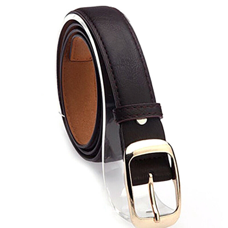 Thắt lưng màu trơn/ họa tiết da báo phong cách retro thời trang dành cho nam và nữ