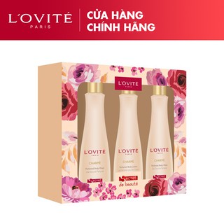 Bộ Combo Sữa Tắm Lovite Charmé