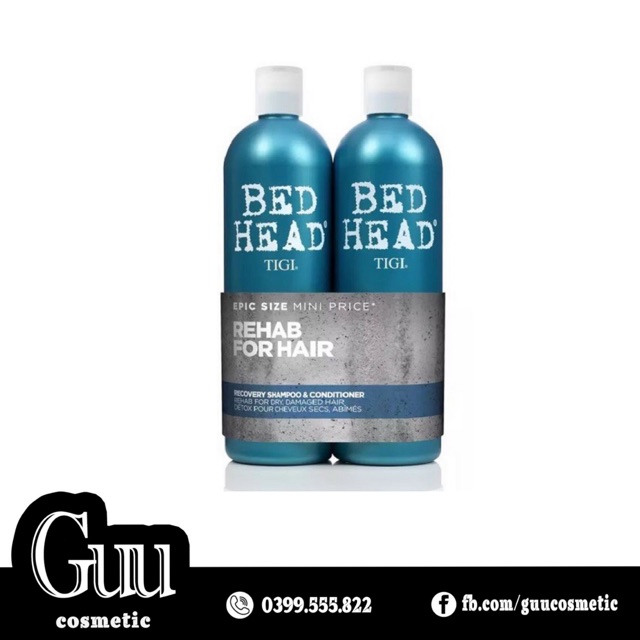Bộ gội xả Tigi xanh 750ml - Guu